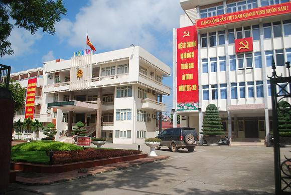 Trụ sở làm việc UBND TP Bắc Giang.