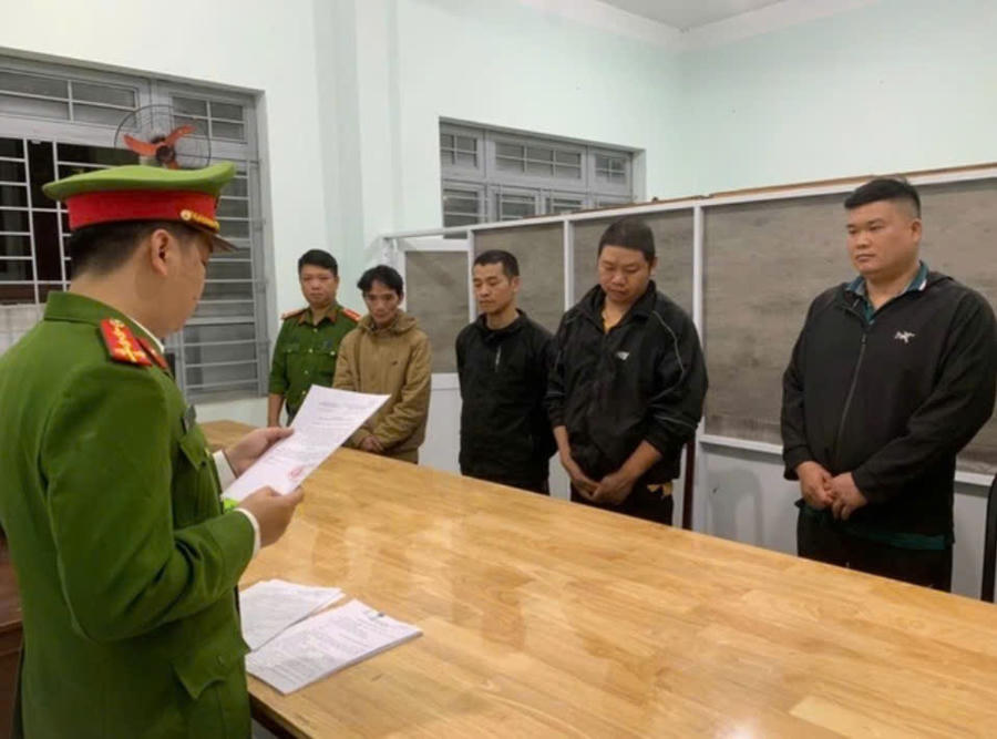 Cơ quan điều tra khởi tố 4 chủ cơ sở sản xuất giá đỗ ủ chất cấm. Ảnh: Công an tỉnh Đắk Lắk