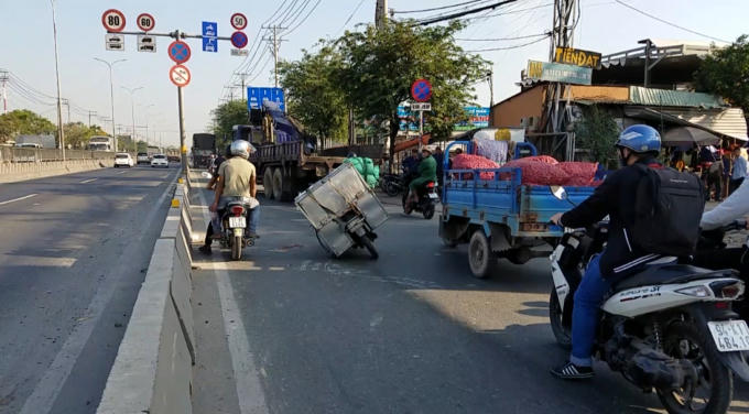 Hiện trường vụ việc (Ảnh: Hà Bắc)