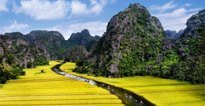 Khu du lịch Tràng An (Ninh Bình).