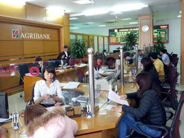 Giao dịch tại Agribank. (Nguồn: CTV)