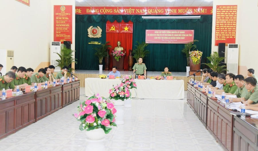 Toàn cảnh buổi làm việc ngày 28/4