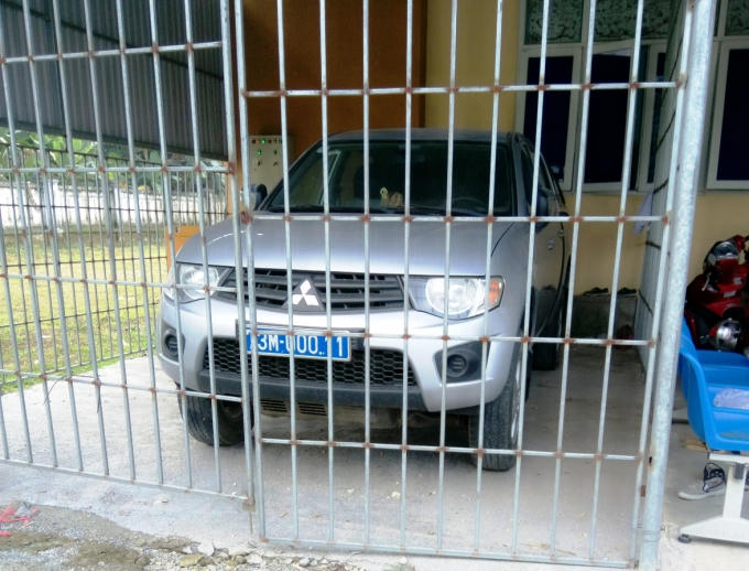 Chiếc xe công nằm trong gara 2 năm qua nhưng vẫn chi tiền ngân sách để mua bảo hiểm.
