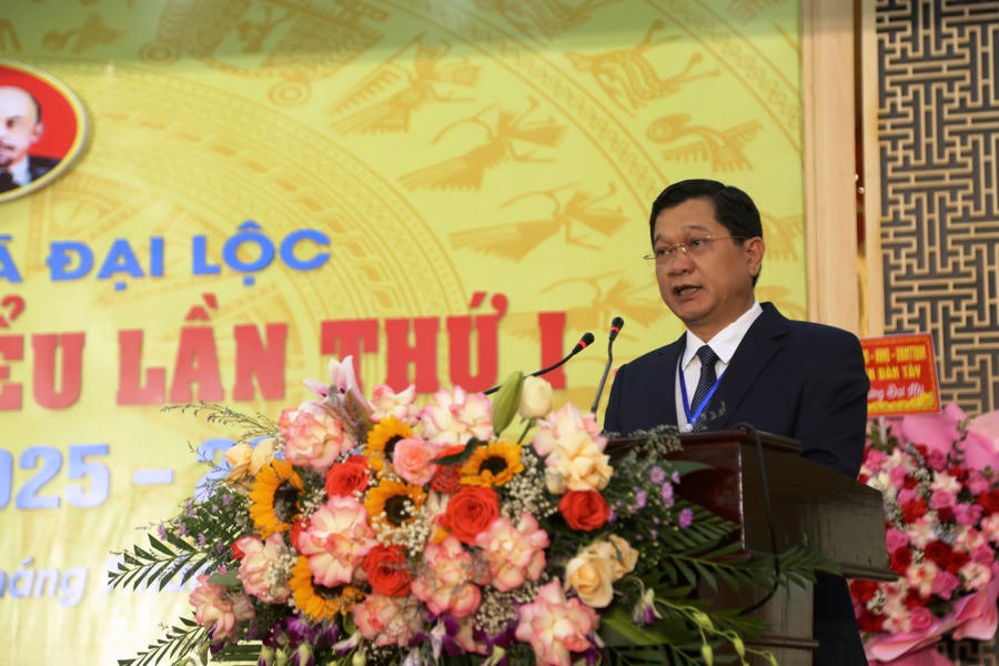 Ông Trần Phước Sơn - Phó Chủ tịch Thường trực HĐND TP Đà Nẵng phát biểu chỉ đạo tại Đại hội.