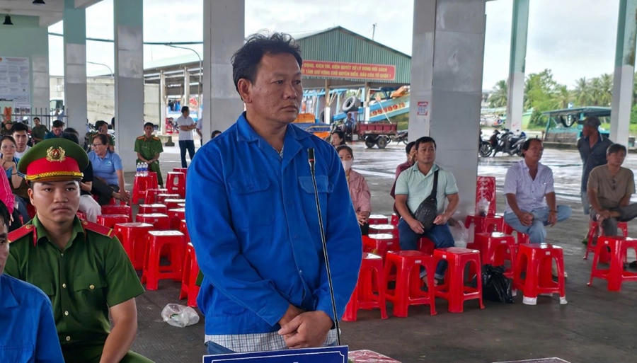 Bị cáo Trần Văn Tài.
