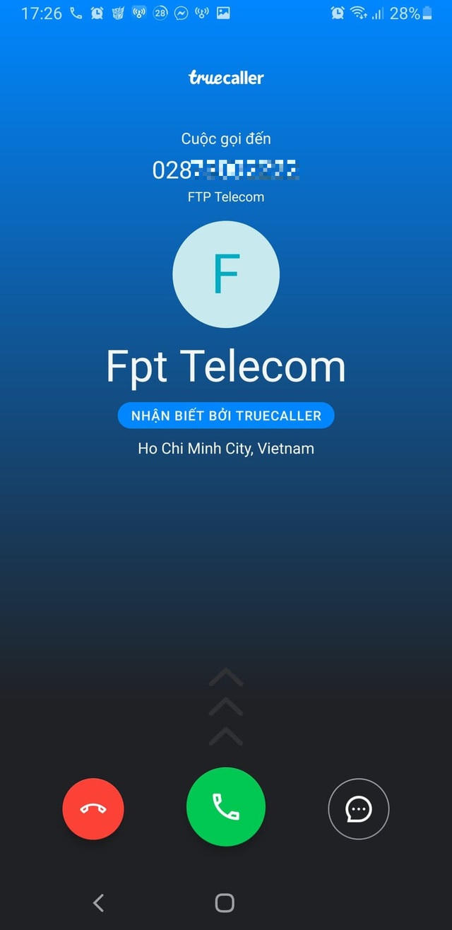 TrueCaller có thể hiển thị thông tin người gọi ngay cả khi bạn chưa lưu trên danh bạ của smartphone