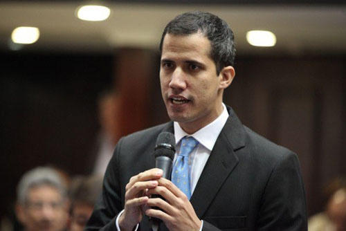 Ông Juan Guaido - Lãnh đạo phe đối lập Venezuela. Ảnh: AP.