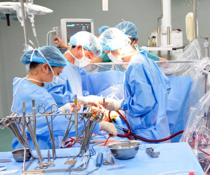 Bệnh nhân được phẫu thuật kịp thời