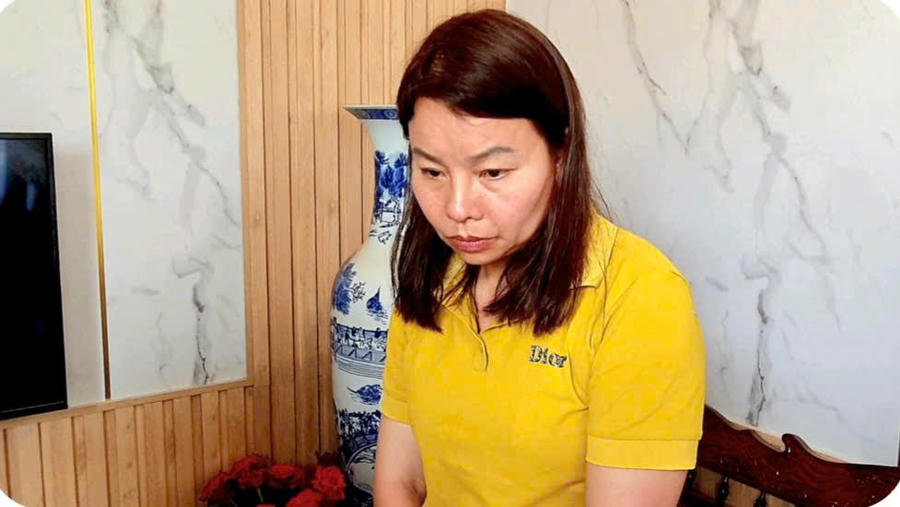 Đối tượng Hà Thị Thu Thủy tại cơ quan CSĐT Công an tỉnh Đắk Lắk.