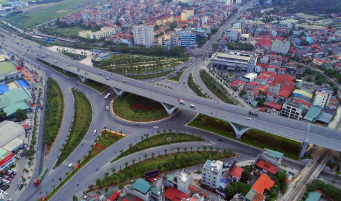 Dự án nút giao trung tâm quận Long Biên.
