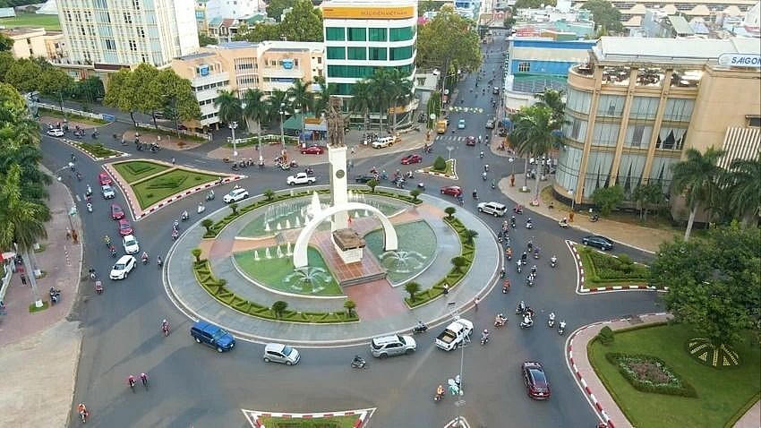 Khu vực Ngã sáu TP Buôn Ma Thuột.