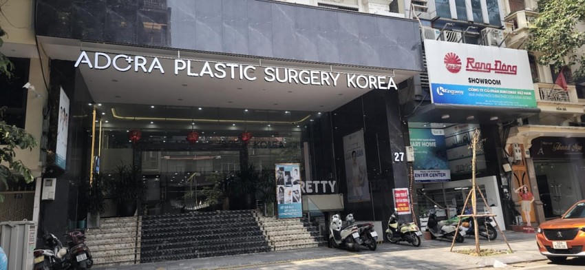 Cơ ở thẩm mỹ ADORA ở 27 Hoà Mã.