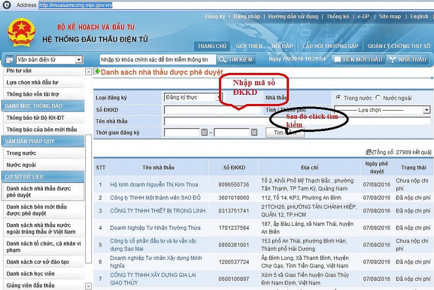 Quy định về chi phí duy trì tên và hồ sơ năng lực trên hệ thống mạng đấu thầu quốc gia. (Ảnh minh hoạ)