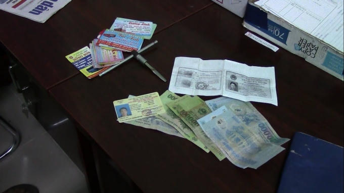 Tang vật vụ việc