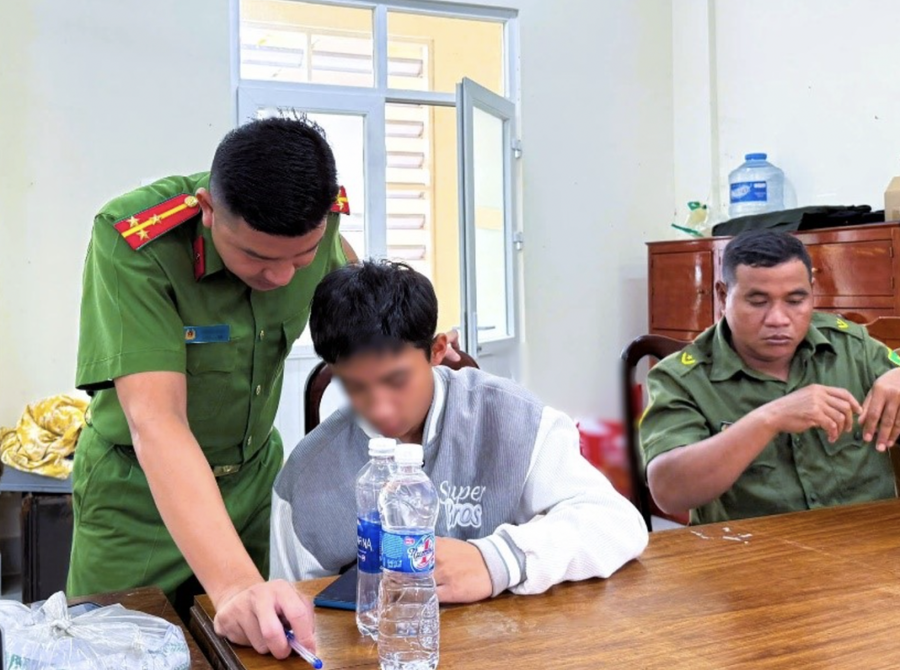 Đối tượng xâm hại bé gái đã khai nhận toàn bộ vụ việc.