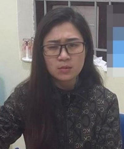 Đối tượng Hồ Thị Bích. Ảnh Công an TP Hà Nội.