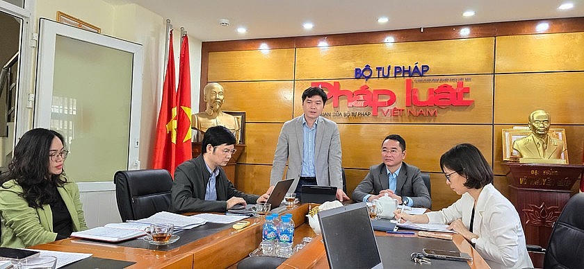 Ông Phạm Quang Hiếu, Cục trưởng Cục Công nghệ thông tin, phát biểu tại Lễ bàn giao