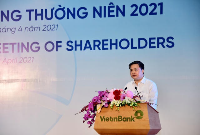 VietinBank đặt mục tiêu lợi nhuận trước thuế riêng lẻ năm 2021 là 16.800 tỷ đồng.