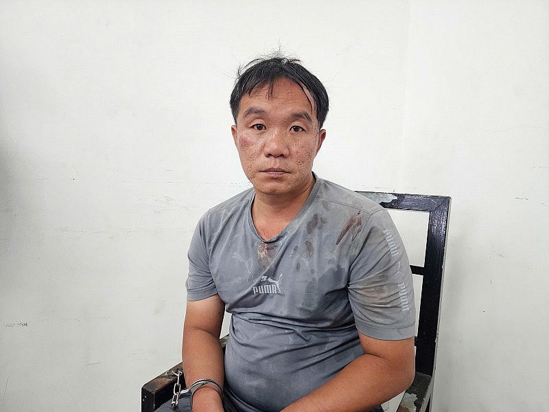 Dương Hữu Trí bị bắt giữ.
