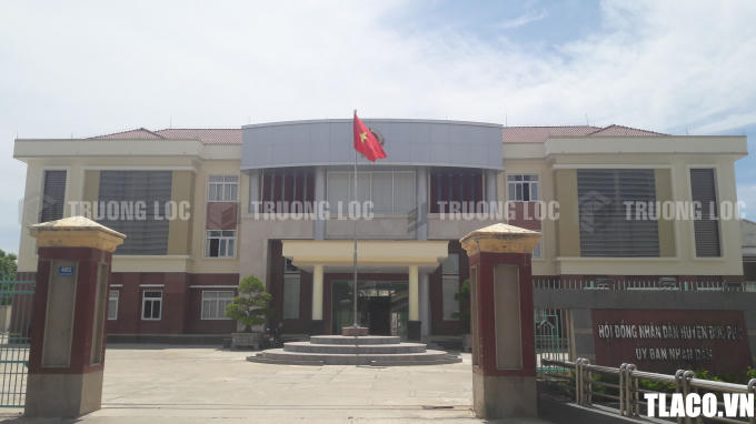 UBND huyện Đức Phổ (Nguồn: truongloc.vn).