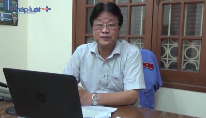 Ông Vũ Việt Hùng trao đổi với PV Phapluatplus.vn.