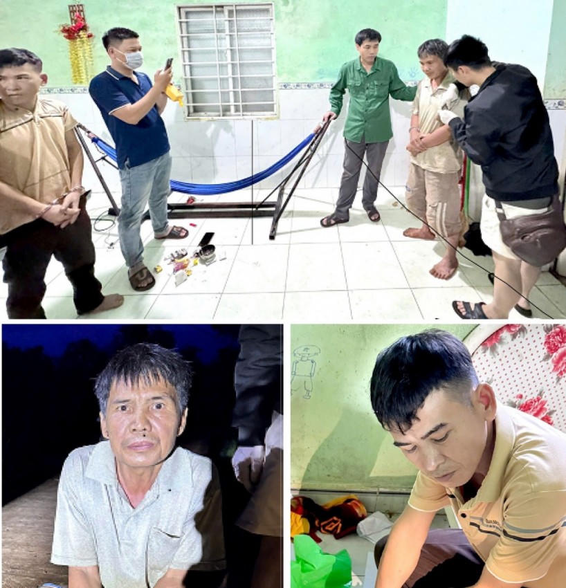 Công an đã phát hiện bắt quả tang nhiều đối tượng vi phạm pháp luật.