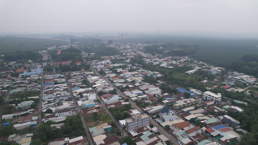 Một góc huyện Long Thành, Đồng Nai.