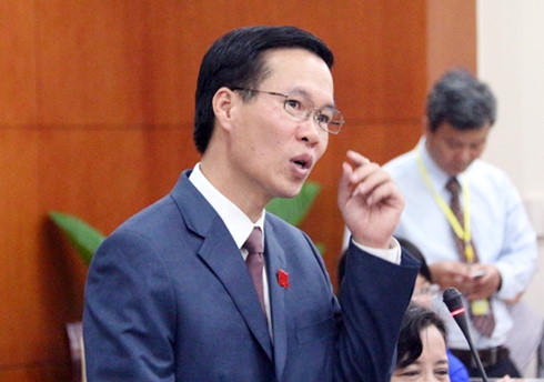 Ông Võ Văn Thưởng, Phó Bí thư Thành ủy TP HCM. (ảnh: KT)