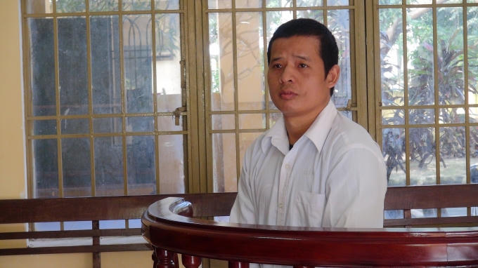Bị cáo Tơ Đênh Triệu tại Tòa.