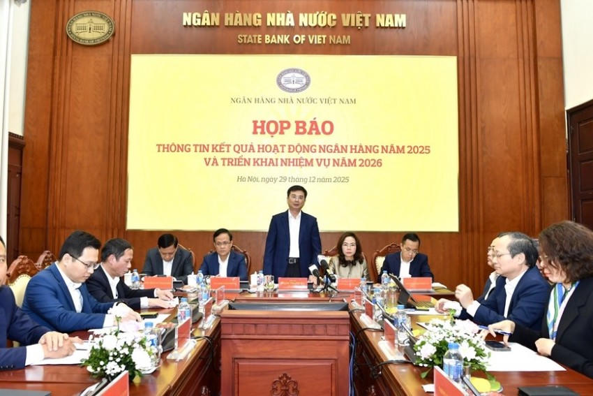 Phó Thống đốc NHNN Phạm Thanh Hà chủ trì Họp báo chiều 29/12. 