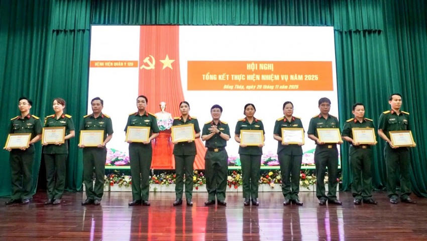 Hội nghị tổng kết thực hiện nhiệm vụ năm 2025. Ảnh: Trần Ngọc Cường