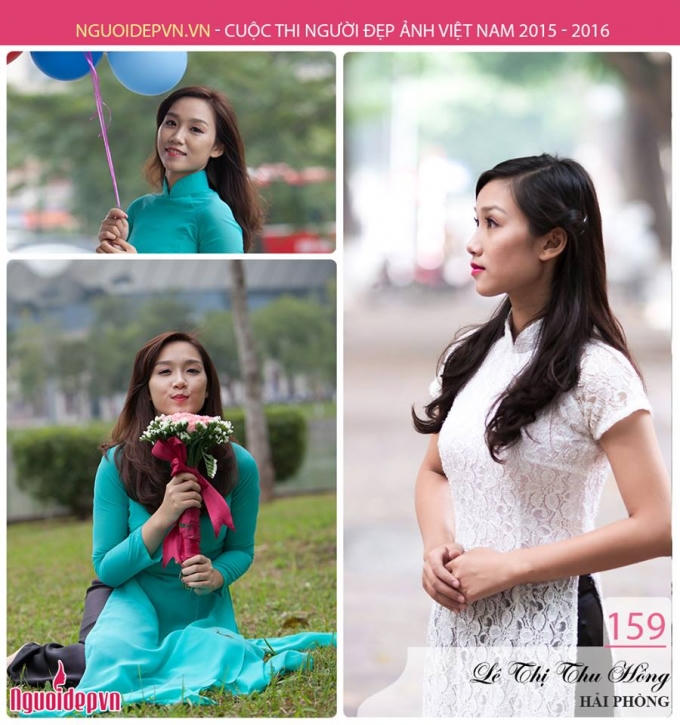 Thí sinh Lê Thị Thu Hồng, SBD 159, Hải Phòng