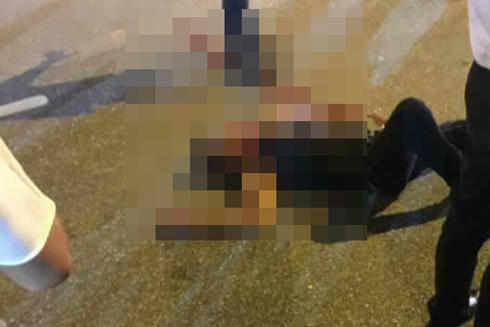 Nam thanh niện bị chém gục tại chỗ trên đường Võ Chí Công.