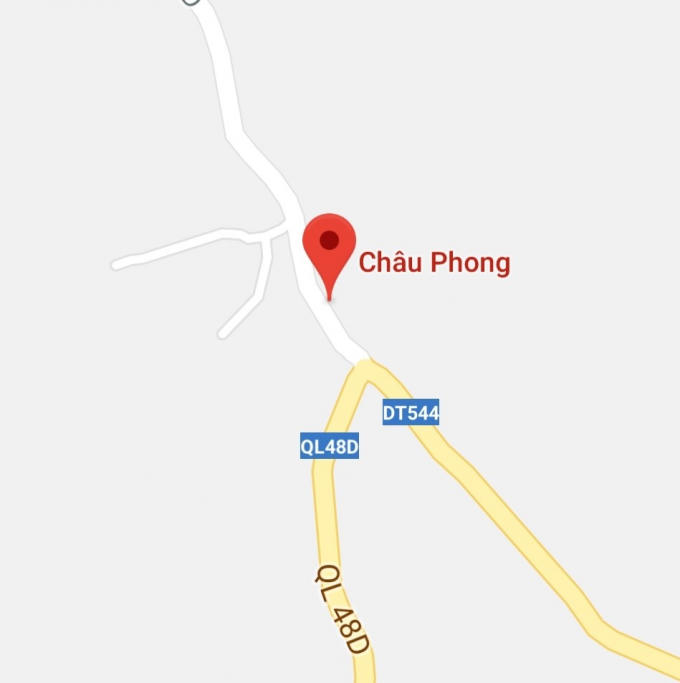 Xã Châu Phong nơi xảy ra sự việc.