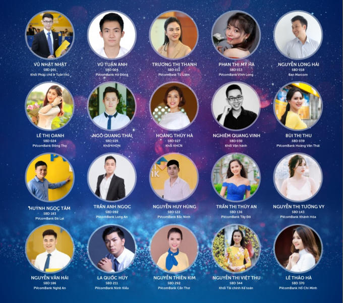 Ảnh top 20 thí sinh