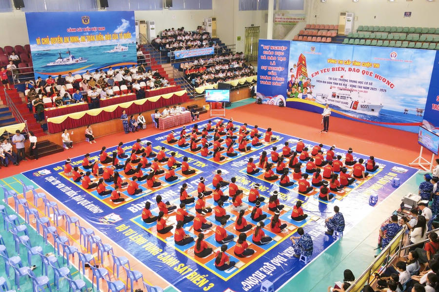 Chương trình cuộc thi tìm hiểu biển đảo quê hương.