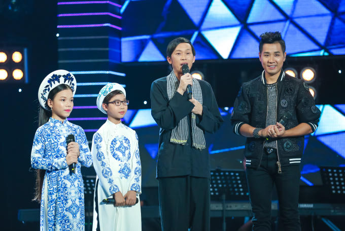 Nguyên Khang đa năng trong đêm chung kết Tuyệt đỉnh song ca nhí