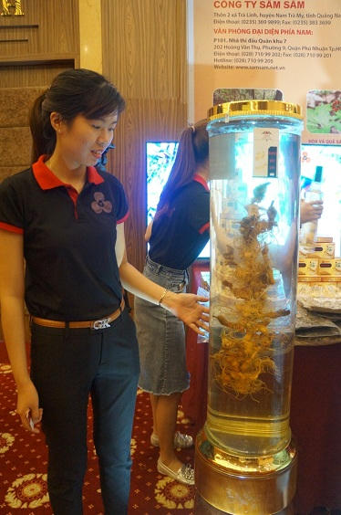 Choáng với 2 bình sâm Ngọc Linh quý giá hơn 15 cây vàng ở xứ Quảng