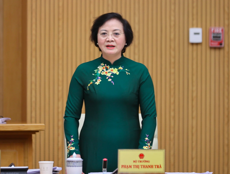 Bộ trưởng Bộ Nội vụ Phạm Thị Thanh Trà. Ảnh: VGP