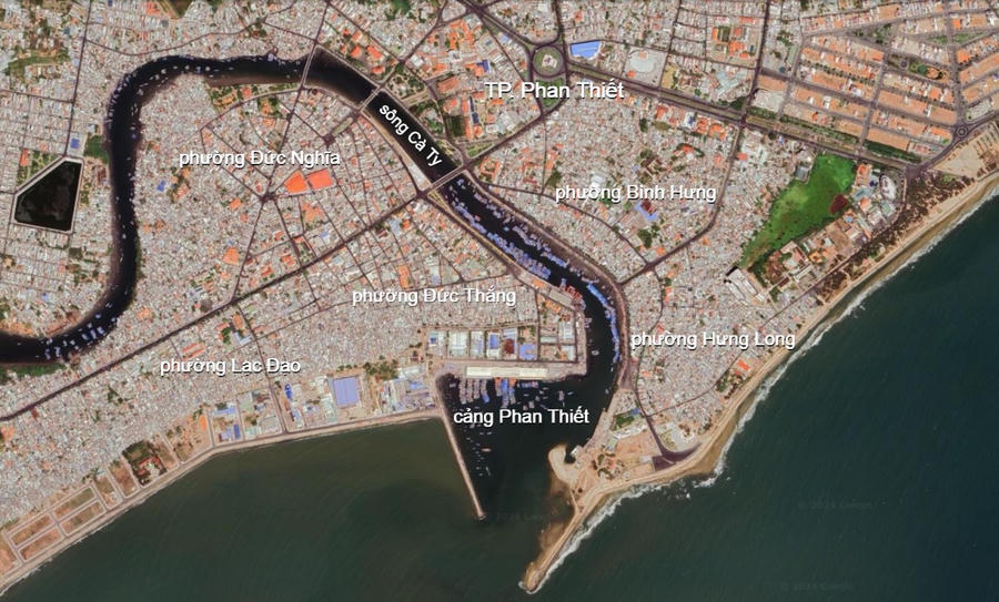 Một số phường sẽ sáp nhập ở TP Phan Thiết.