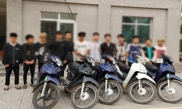 Các đối tượng bị bắt giữ