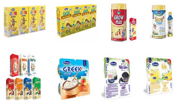 Các sản phẩm sữa được ra mắt trong nửa đầu năm 2018.