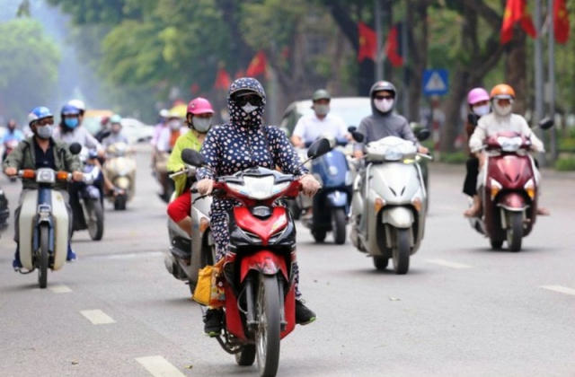 Nắng nóng tăng cường trở lại