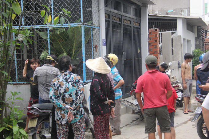 Căn nhà nơi xảy ra vụ việc.