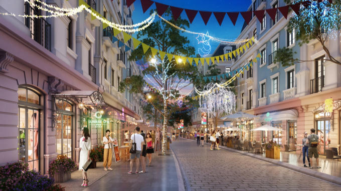 Boutique Shophouse Melodia là không gian kinh doanh lý tưởng với ít nhất 2 mặt thoáng