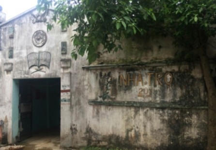 Nhà trọ, nơi ông Hạnh và chị H. đang "bận rộn" thì bị bắt quả tang.