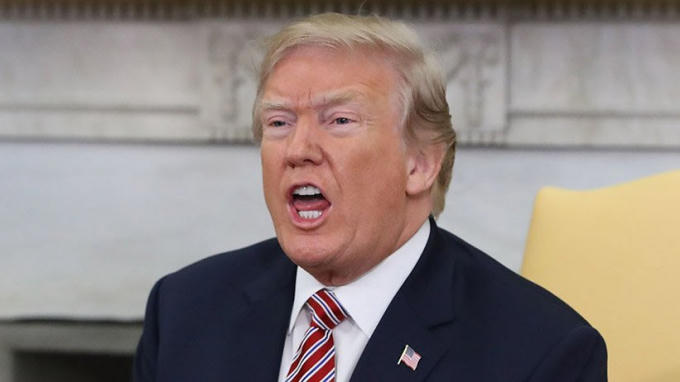 Tổng thống Mỹ Donald Trump. Ảnh: RT