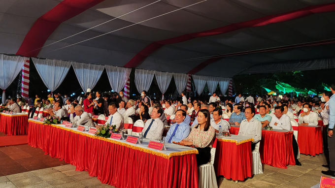 Câc đại biểu tham dự buổi lễ. (Ảnh: Tổng cục Du lịch)