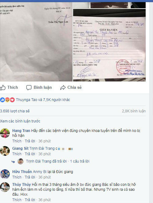  Chia sẻ của chị M. thu hút sự quan tâm của rất nhiều người.