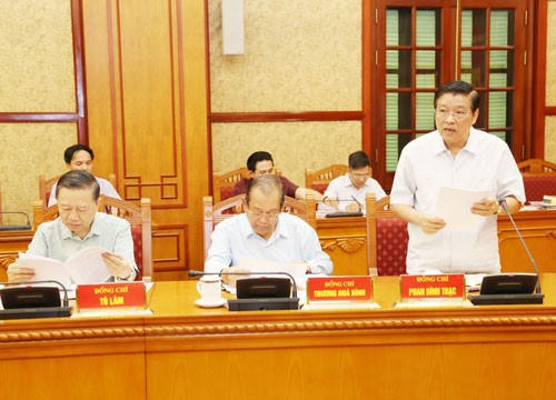 Các đại biểu tham gia thảo luận tại phiên họp. Ảnh: TTXVN.